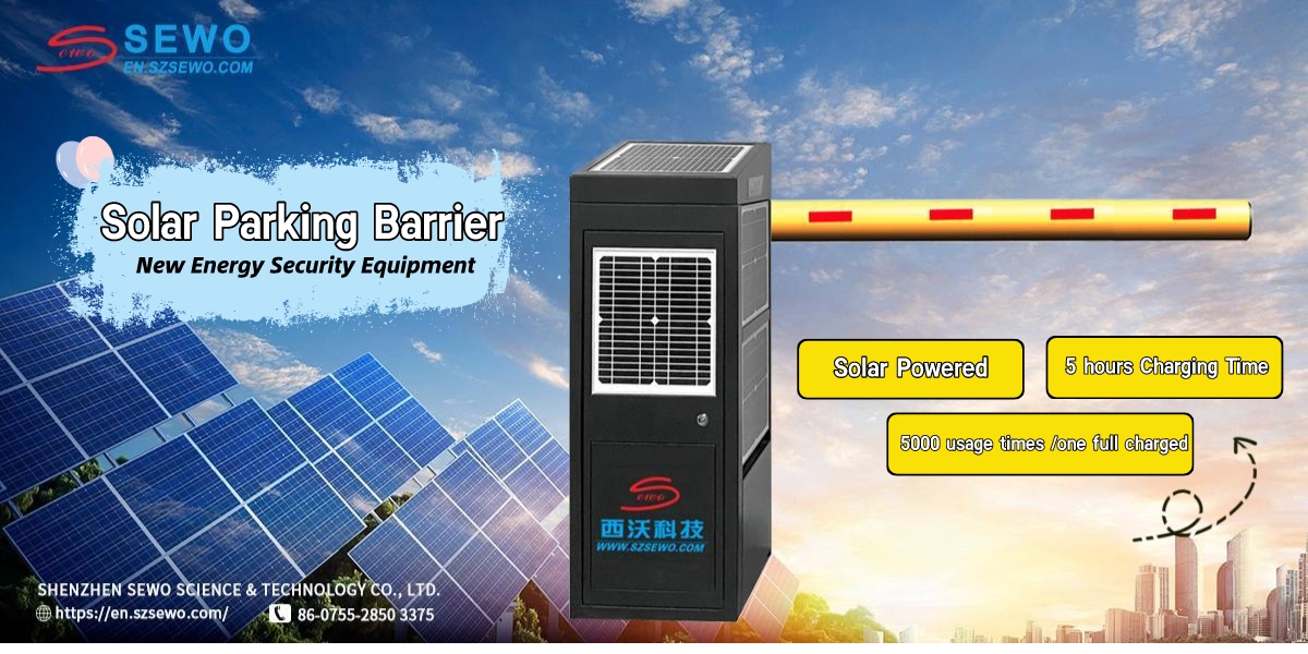 2024 New Arrival - Solar Parking Boom Barrier